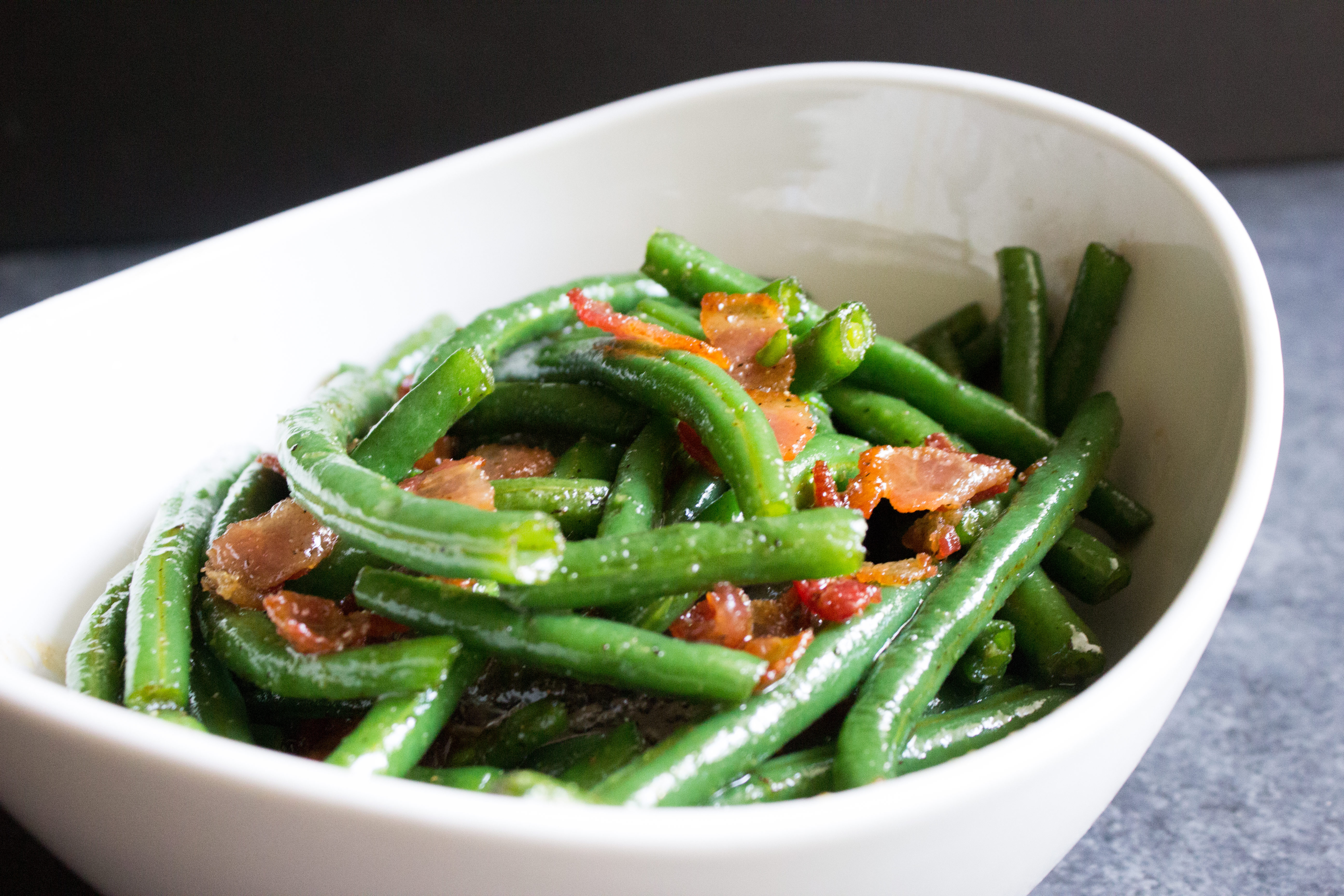 Bacon and Brown Sugar Green Beans - Coco and Ash