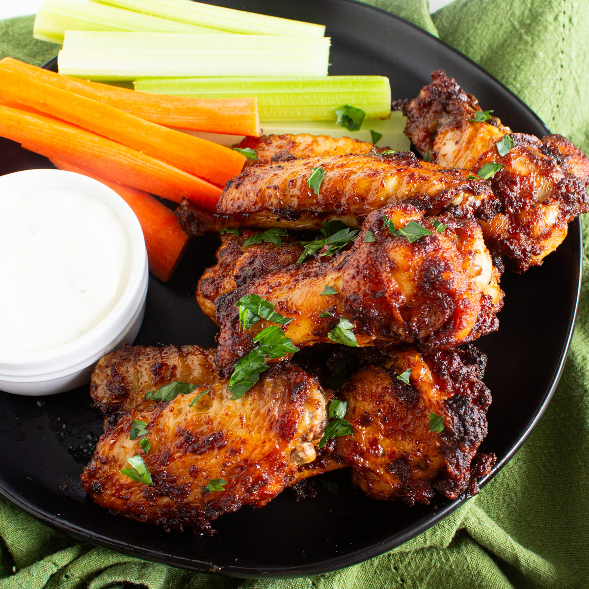 Air Fryer Chicken Wings (Extra Crispy!) - Coco and Ash